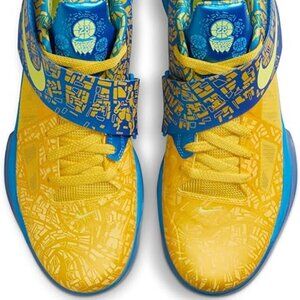 Nike Men's Zoom KD 4 Basketball Shoes, Photo Blue/Lemon Twist
